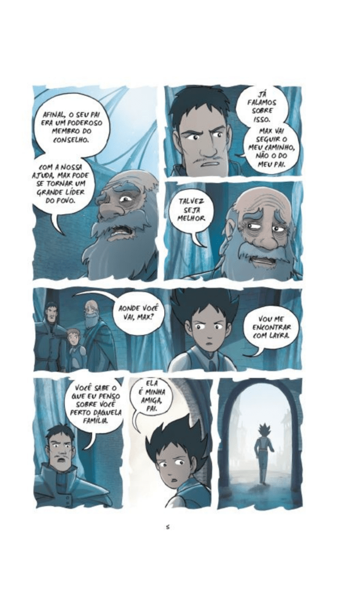 O Amuleto 05 - O Príncipe dos Elfos - Editora Fundamento livro_infantil