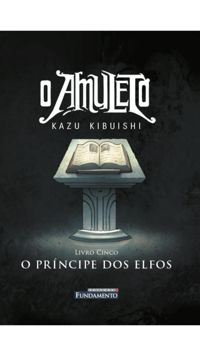 O Amuleto 05 - O Príncipe dos Elfos - Editora Fundamento livro_infantil