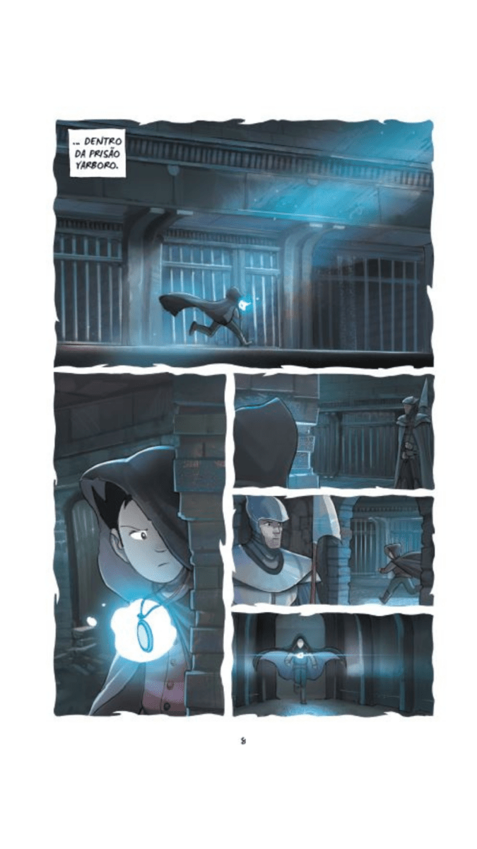 O Amuleto 05 - O Príncipe dos Elfos - Editora Fundamento livro_infantil