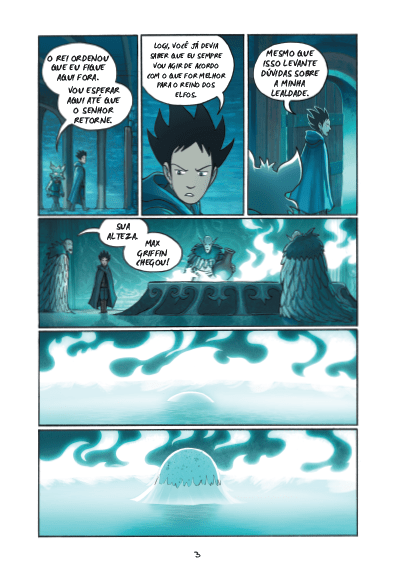 O Amuleto 06 - Fuga de Lucien - Editora Fundamento livro_infantil