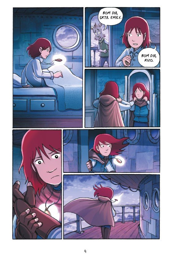 o Amuleto 07 - Luz do Fogo - Editora Fundamento livro_infantil