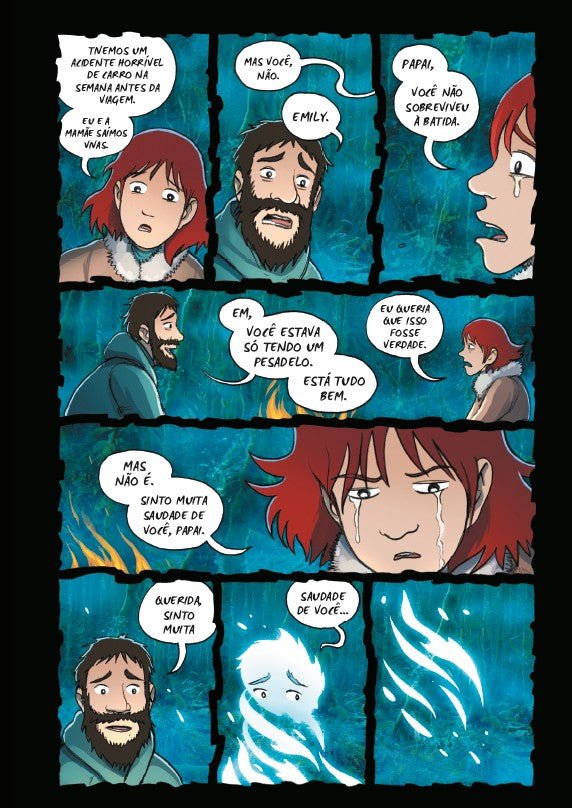 o Amuleto 07 - Luz do Fogo - Editora Fundamento livro_infantil