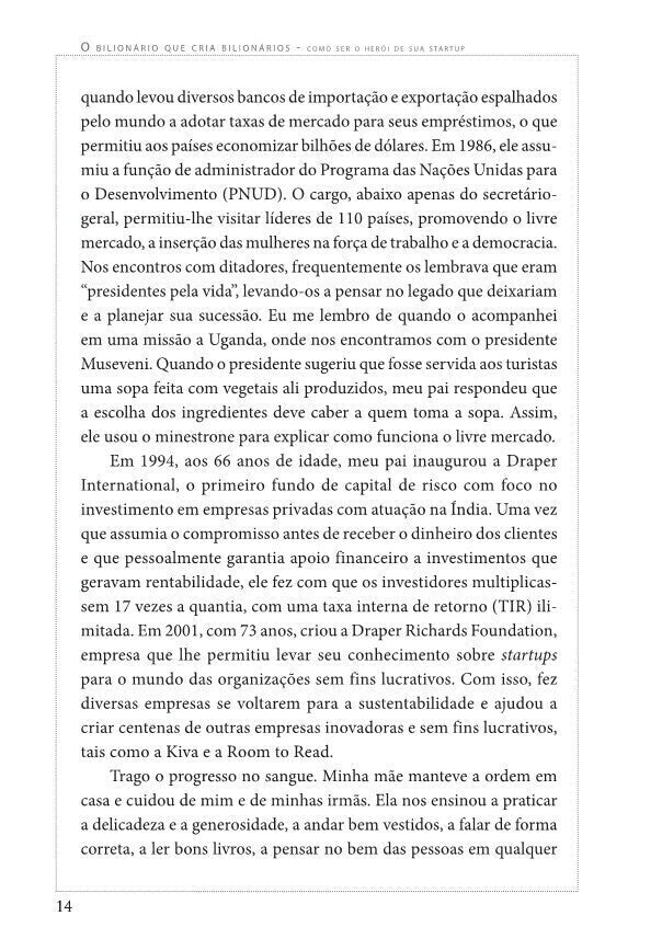 o Bilionário Que Cria Bilionários - Como Ser o Herói de Sua Startup - Editora Fundamento livro_infantil