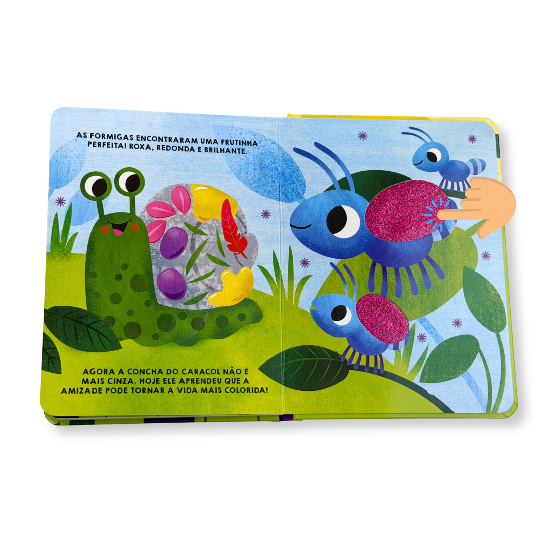 O Caracol Colorido - Editora Fundamento livro_infantil