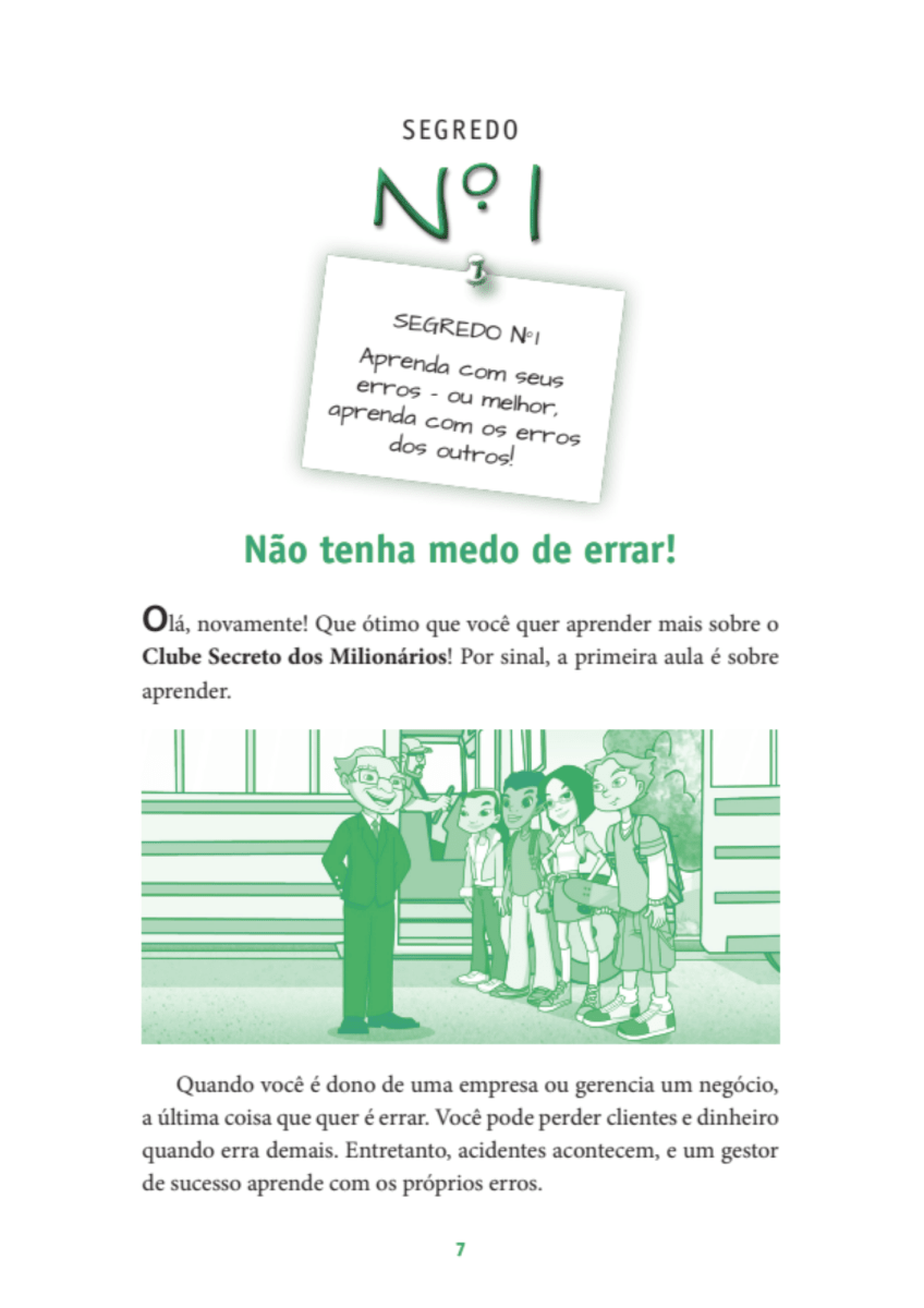 O Clube Secreto dos Milionários: Seu Filho Vai Aprender com Warren Buffett - Editora Fundamento livro_infantil