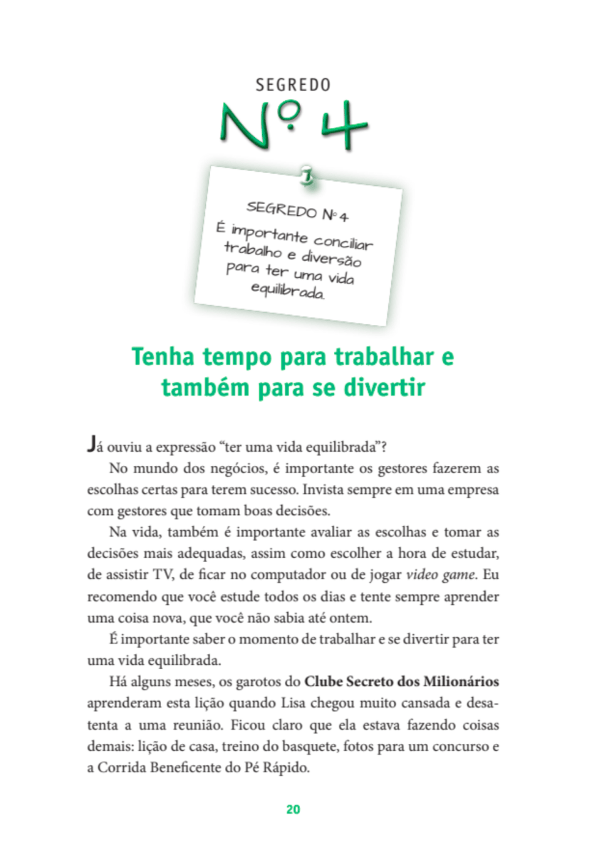 O Clube Secreto dos Milionários: Seu Filho Vai Aprender com Warren Buffett - Editora Fundamento livro_infantil