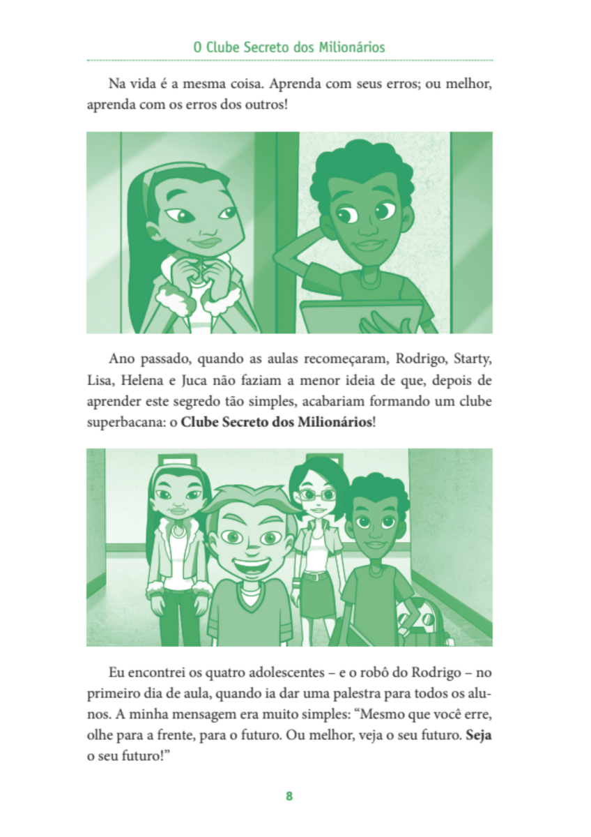 O Clube Secreto dos Milionários: Seu Filho Vai Aprender com Warren Buffett - Editora Fundamento livro_infantil