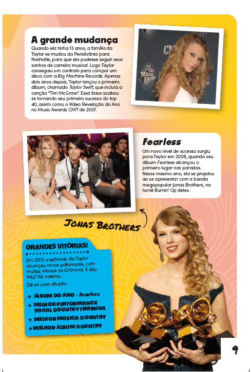 O Guia Extraoficial Para Fãs - Taylor Swift - Editora Fundamento livro_infantil