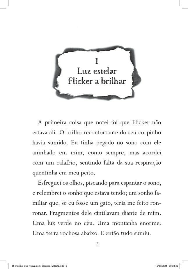 O Menino Que Voava com Dragões - Série o Menino Que Criava Dragões, Vol. 3 - Editora Fundamento livro_infantil