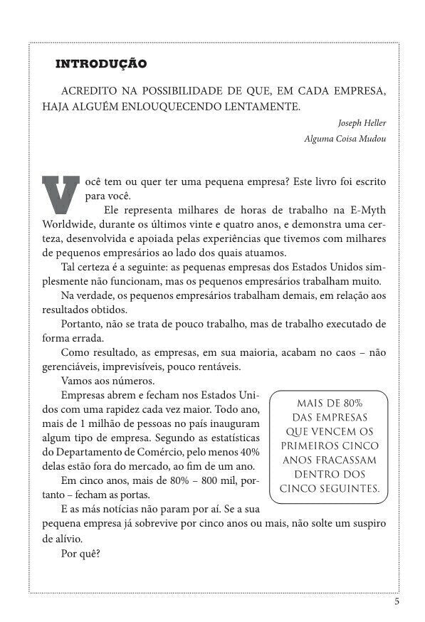 O Mito do Empreendedor - Editora Fundamento livro_infantil