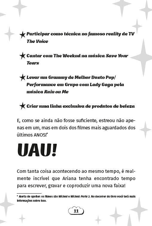 O Mundo de Ariana Grande - o Melhor Guia Extraoficial para Fãs - Editora Fundamento livro_infantil