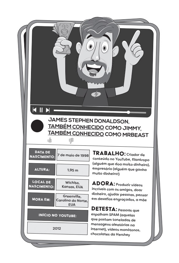 o Mundo de Mr Beast - o Melhor Guia Extraoficial para Fãs - Editora Fundamento livro_infantil