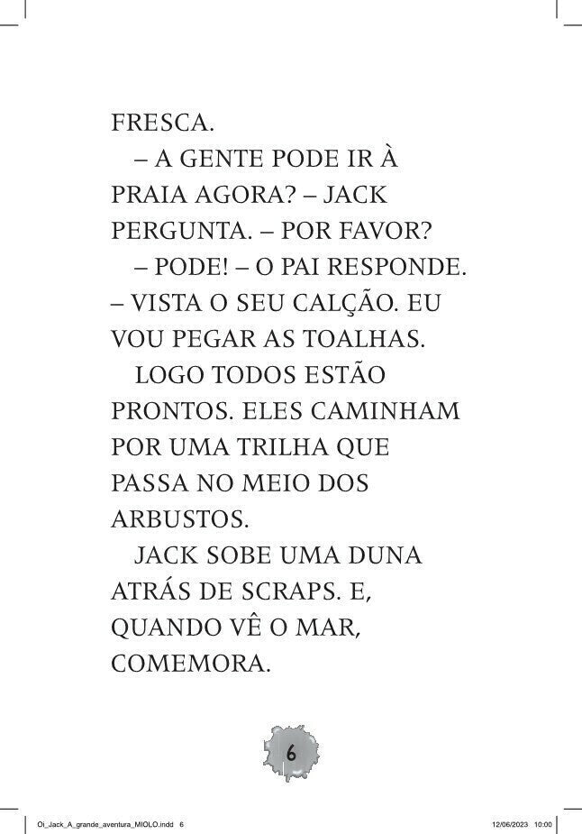 Oi, Jack - a Grande Aventura - Editora Fundamento livro_infantil