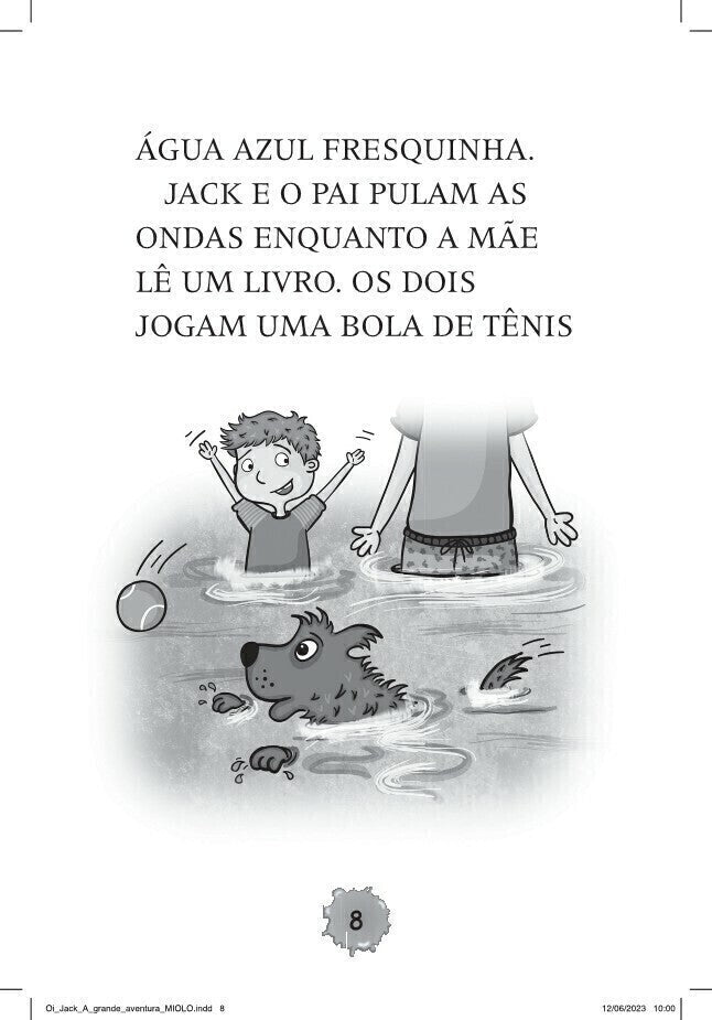 Oi, Jack - a Grande Aventura - Editora Fundamento livro_infantil