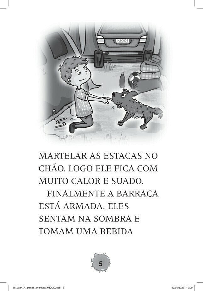 Oi, Jack - a Grande Aventura - Editora Fundamento livro_infantil