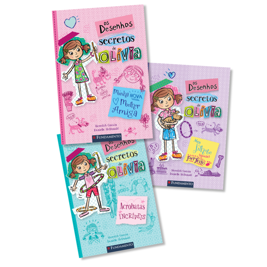Kit Os Desenhos Secretos de Olívia - 3 Livros (1 ao 3)