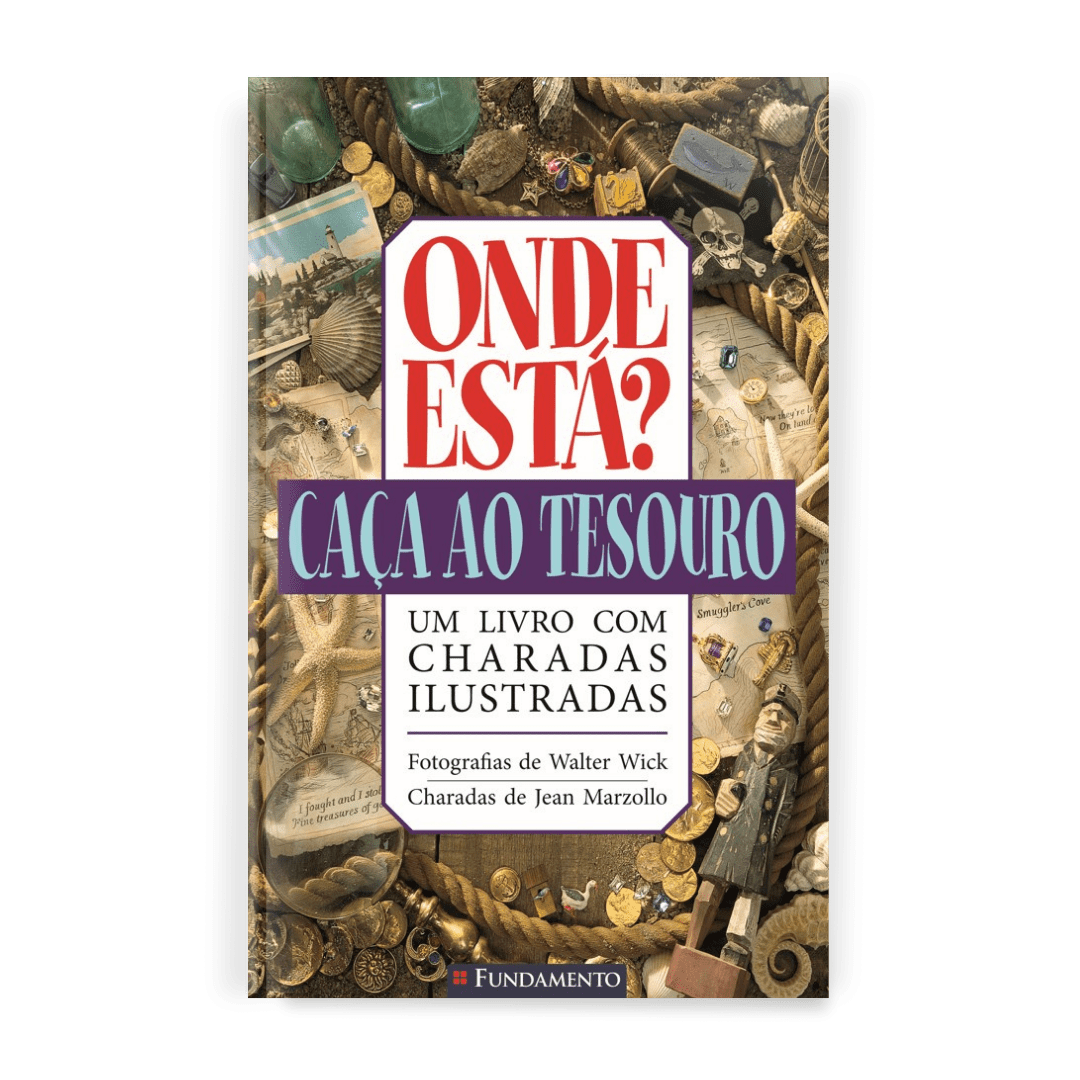 Onde Está? - Caça Ao Tesouro - Editora Fundamento livro_infantil
