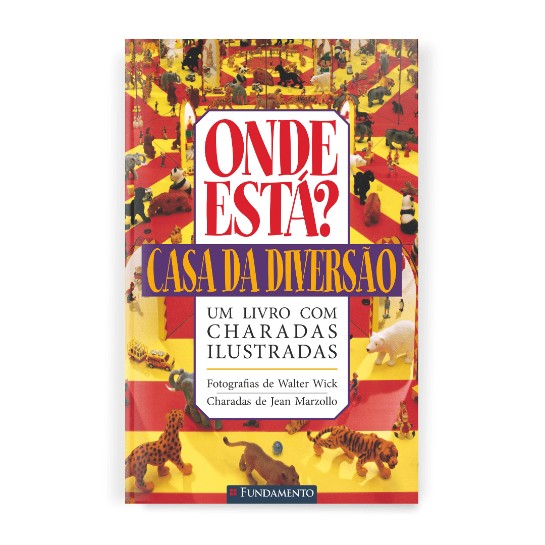 Onde Está? - Casa da Diversão - Editora Fundamento livro_infantil