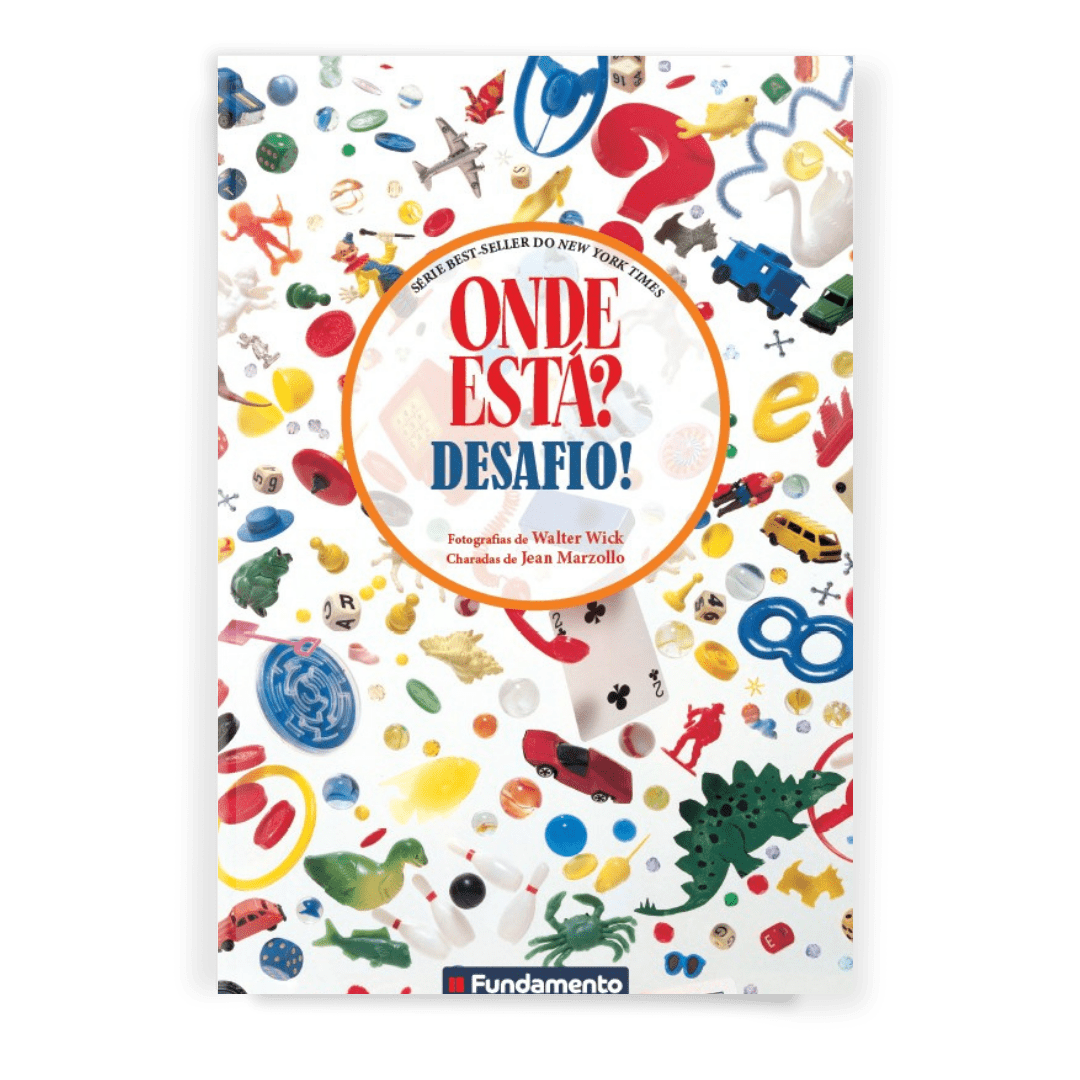 Onde Está? Desafio! - Editora Fundamento livro_infantil