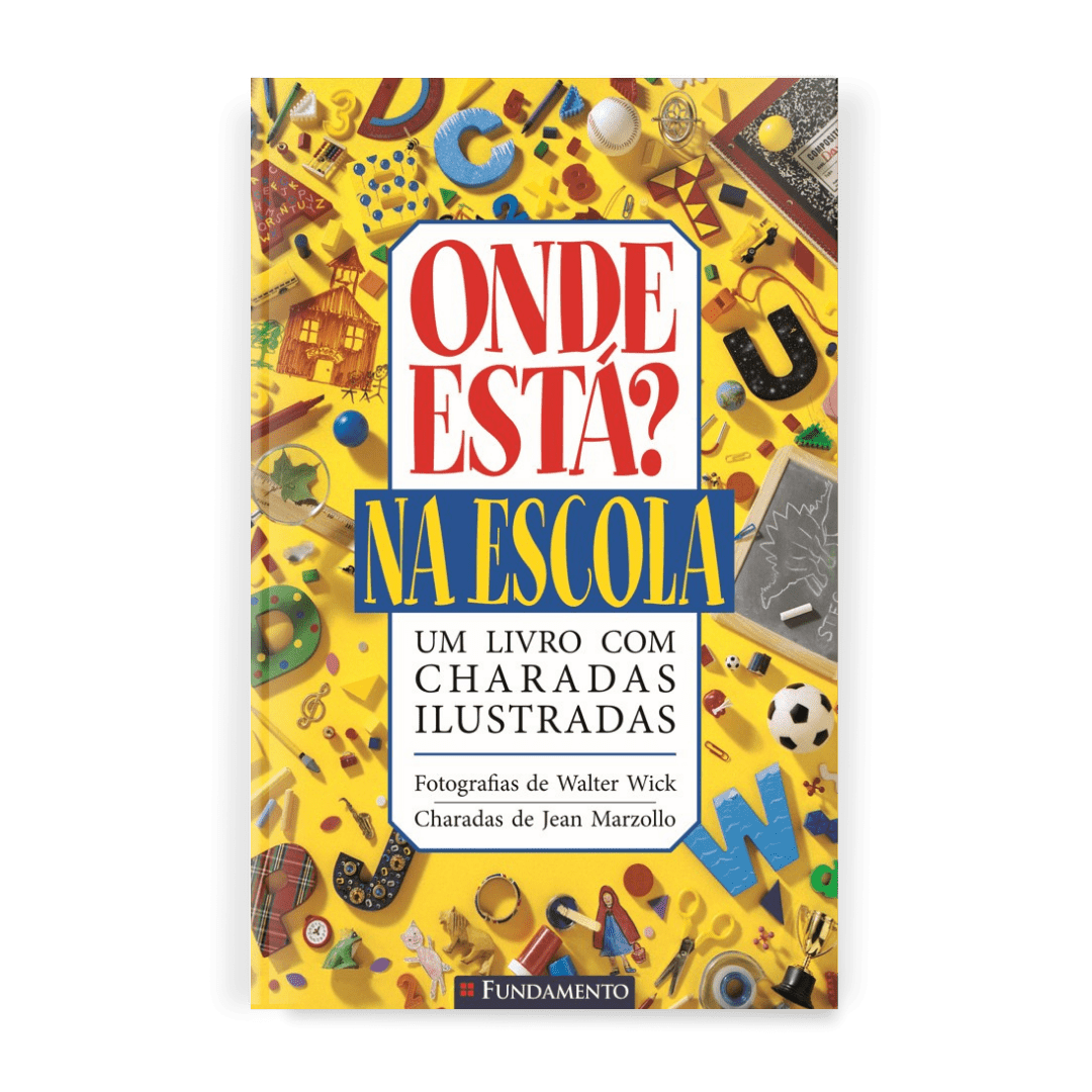 Onde Está? - Na Escola - Editora Fundamento livro_infantil