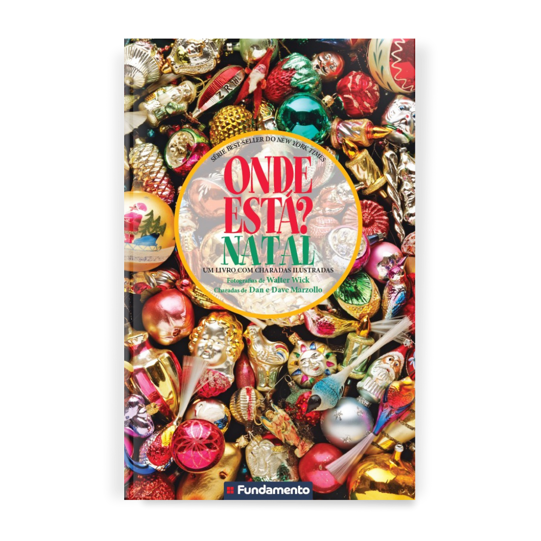 Onde Está? Natal - Editora Fundamento livro_infantil