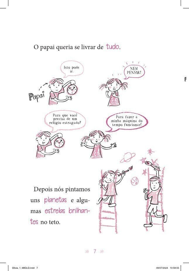 Os Desenhos Secretos de Olívia 01: Minha Nova Melhor Amiga - Editora Fundamento livro_infantil