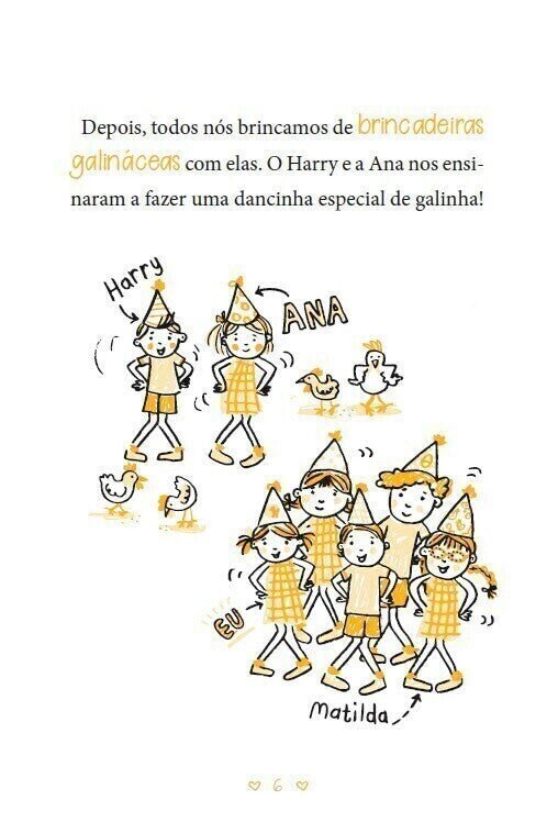 Os Desenhos Secretos de Olívia 5: o Grande Mistério das Galinhas - Editora Fundamento livro_infantil