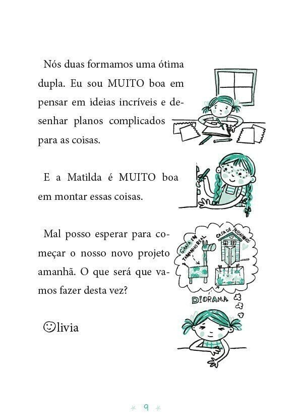 Os Desenhos Secretos de Olívia 6: Caixa da Diversão - Editora Fundamento livro_infantil