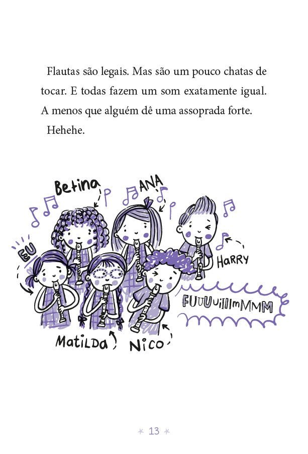 Os Desenhos Secretos de Olívia 7: Diversão com Música - Editora Fundamento livro_infantil