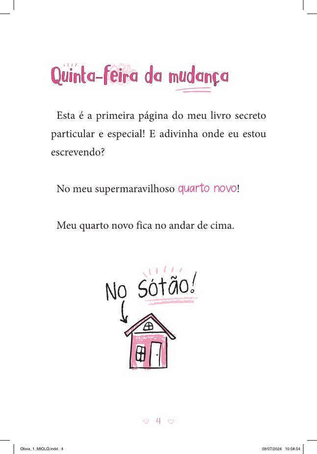 Os Desenhos Secretos de Olívia 8: Caçadores de Dragão - Editora Fundamento livro_infantil