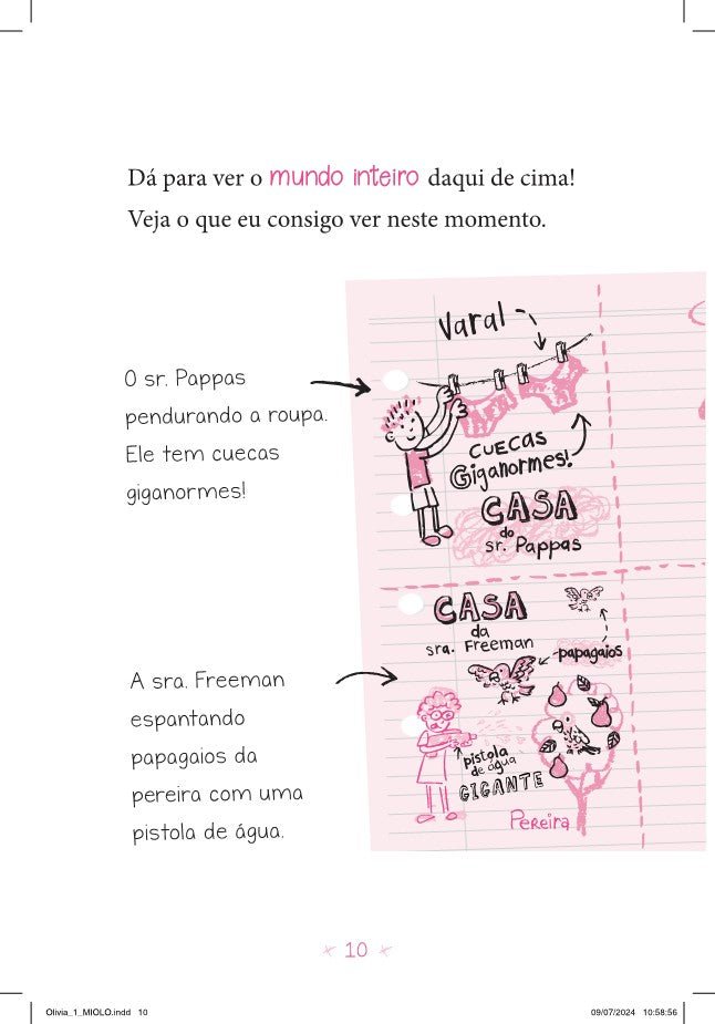 Os Desenhos Secretos de Olívia 8: Caçadores de Dragão - Editora Fundamento livro_infantil