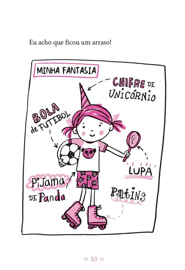 Os Desenhos Secretos de Olivia 9: Festa À Fantasia - Editora Fundamento livro_infantil