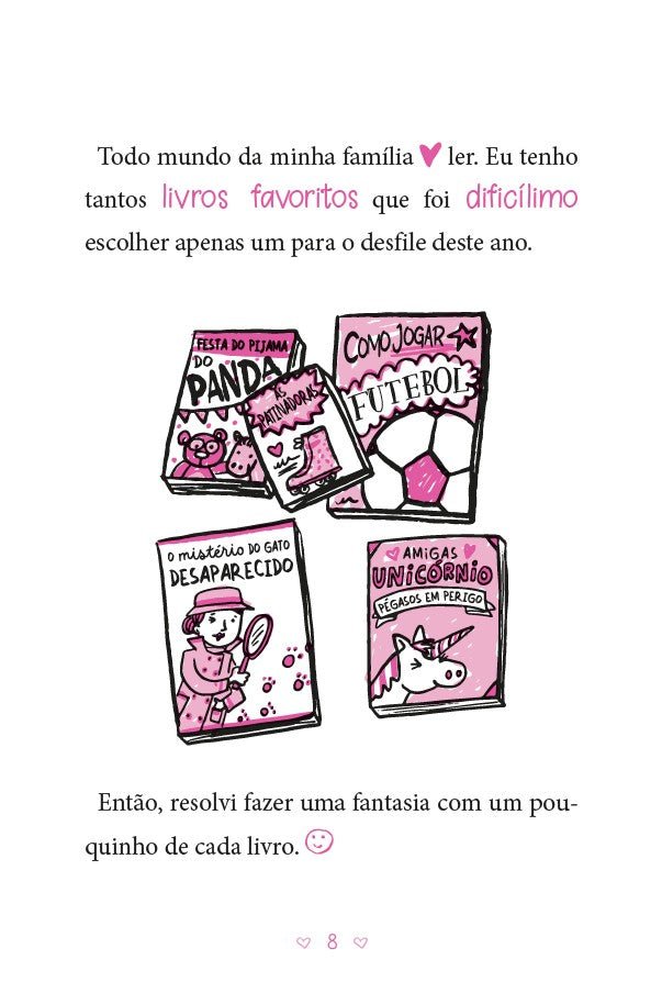Os Desenhos Secretos de Olivia 9: Festa À Fantasia - Editora Fundamento livro_infantil