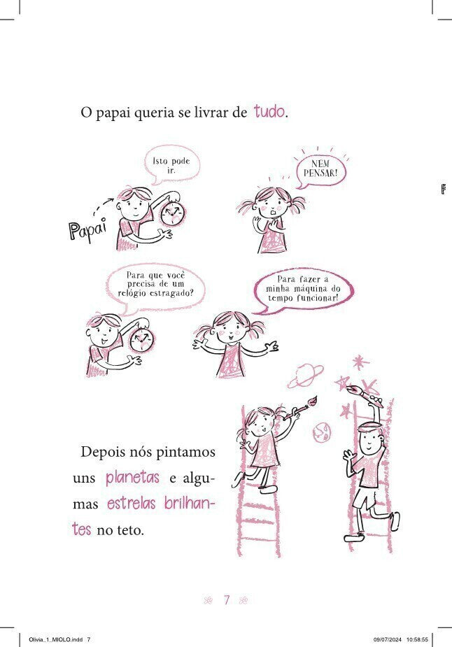 Os Desenhos Secretos de Olívia 01: Minha Nova Melhor Amiga