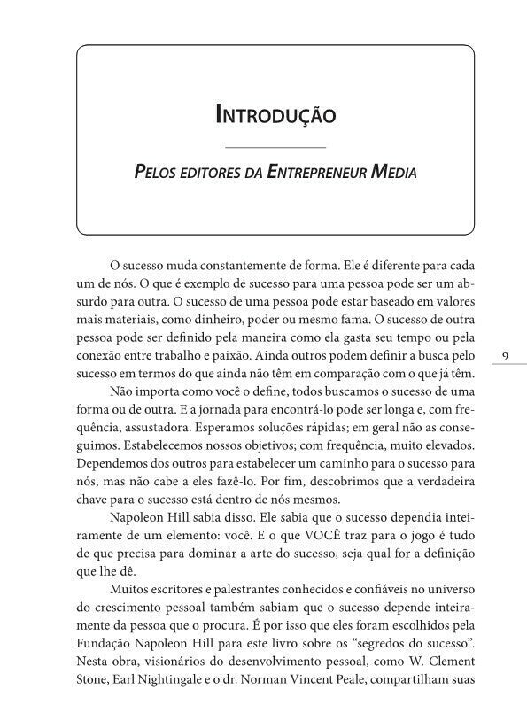 Os Segredos do Sucesso de Napoleon Hill