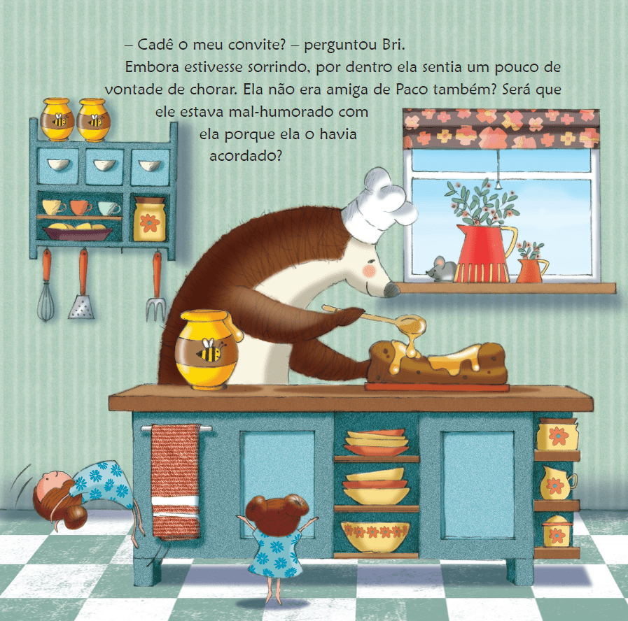 Paco e Bri: o Bolo de Aniversário - Editora Fundamento livro_infantil