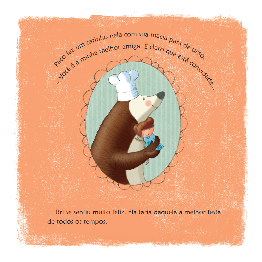 Paco e Bri: o Bolo de Aniversário - Editora Fundamento livro_infantil