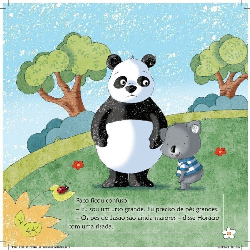 Paco e Bri: Os Amigos do Parquinho - Editora Fundamento livro_infantil