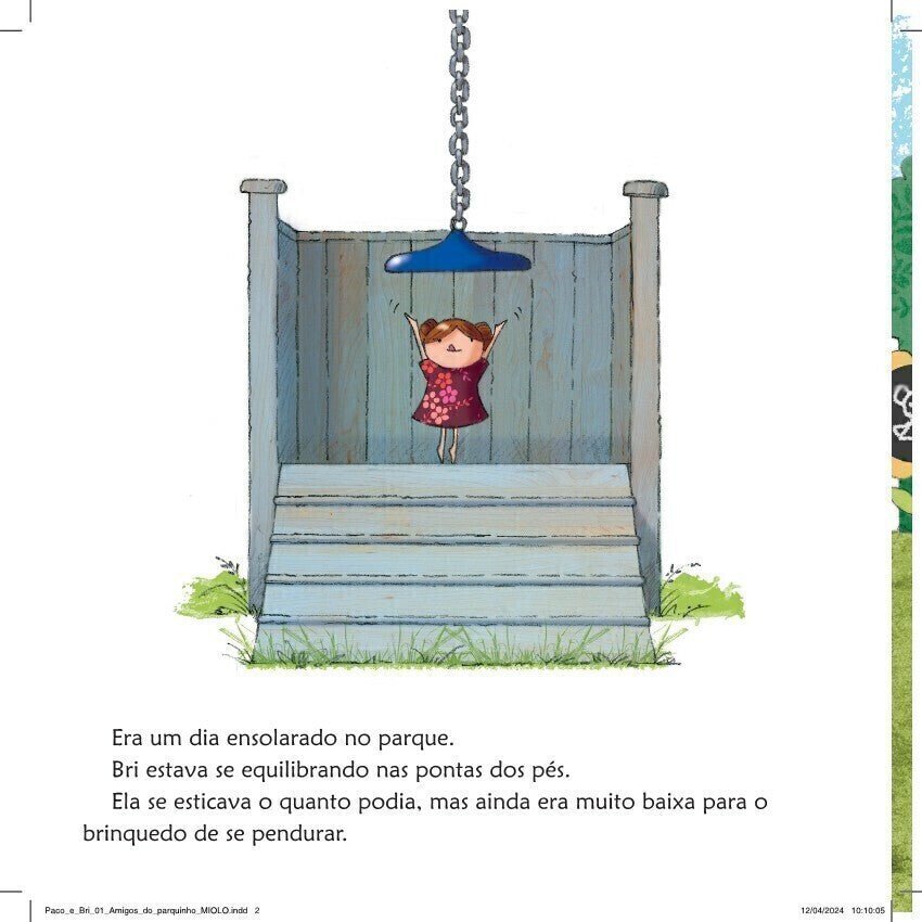 Paco e Bri: Os Amigos do Parquinho - Editora Fundamento livro_infantil