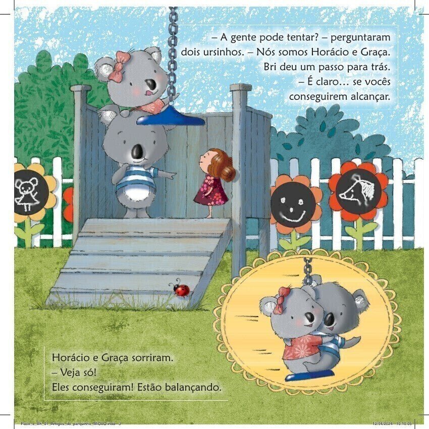 Paco e Bri: Os Amigos do Parquinho - Editora Fundamento livro_infantil