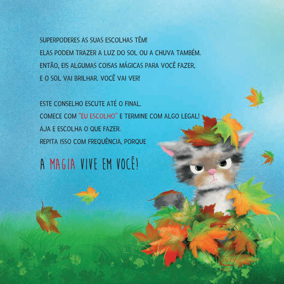 Para Um Mundo Melhor - Minhas Escolhas Mágicas - Editora Fundamento livro_infantil