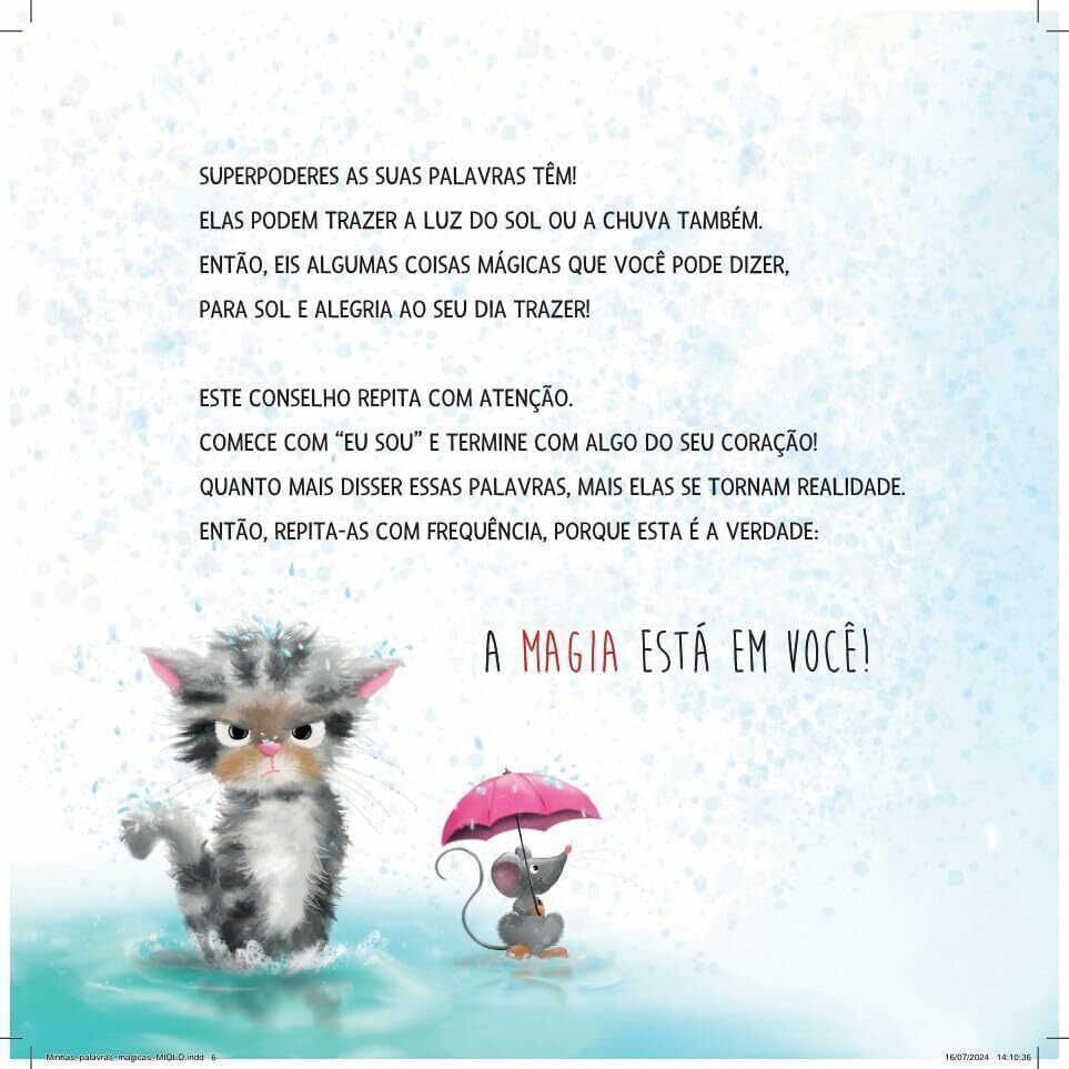 Para Um Mundo Melhor - Minhas Palavras Mágicas - Editora Fundamento livro_infantil