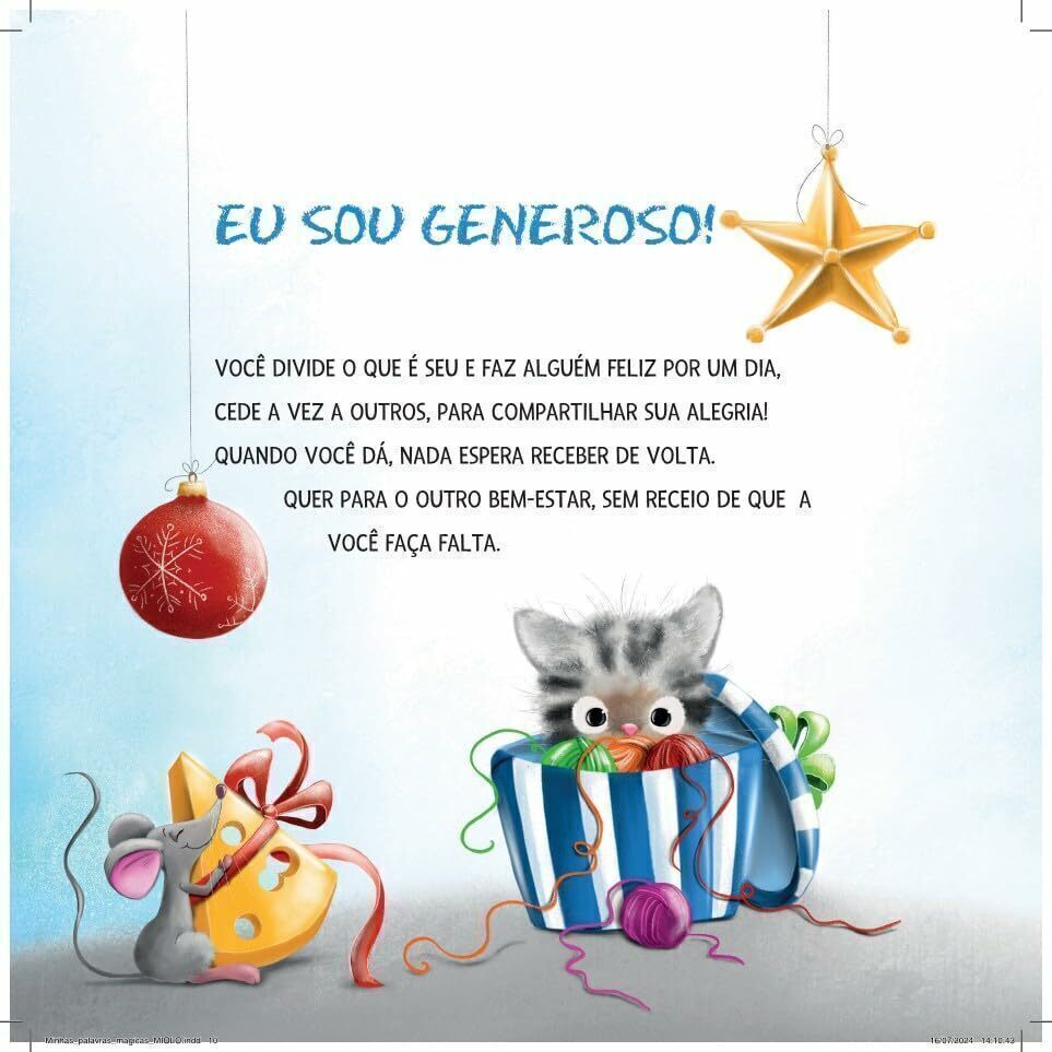 Para Um Mundo Melhor - Minhas Palavras Mágicas - Editora Fundamento livro_infantil