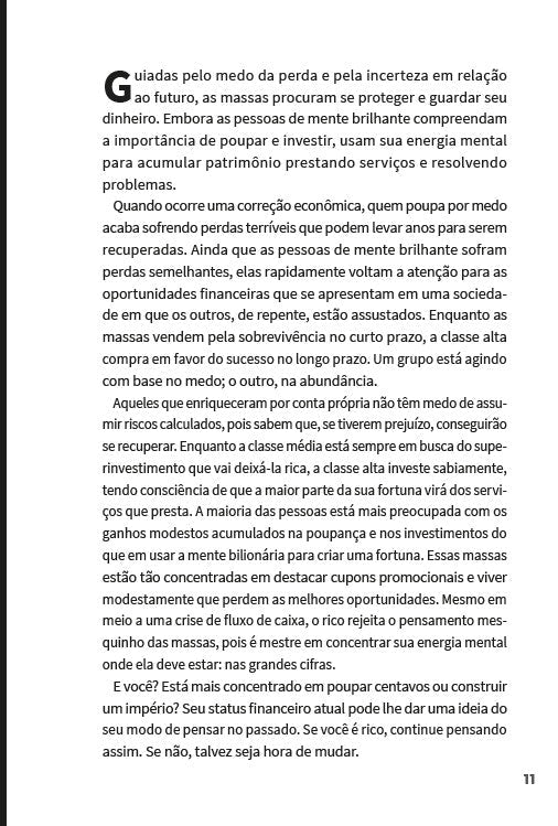 Pense Como Os Ricos Pensam - Editora Fundamento livro_infantil