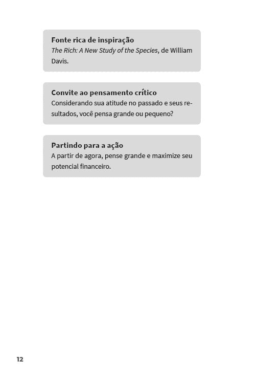 Pense Como Os Ricos Pensam - Editora Fundamento livro_infantil