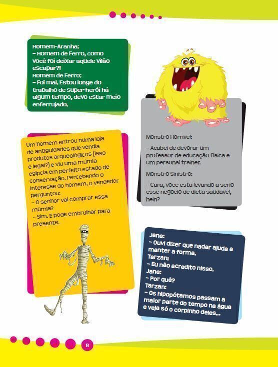 Piadas para Rachar o Bico - Amarelo - Editora Fundamento livro_infantil