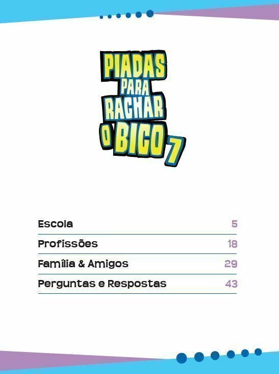 Piadas para Rachar o Bico - Azul Claro - Editora Fundamento livro_infantil
