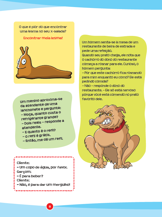 Piadas para Rachar o Bico - o Começo (Azul) - Editora Fundamento livro_infantil