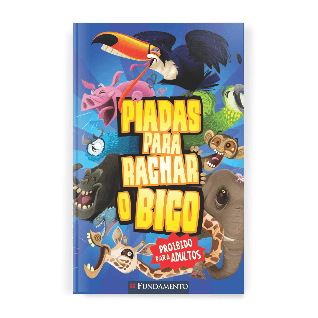 Piadas para Rachar o Bico - o Começo (Azul) - Editora Fundamento livro_infantil