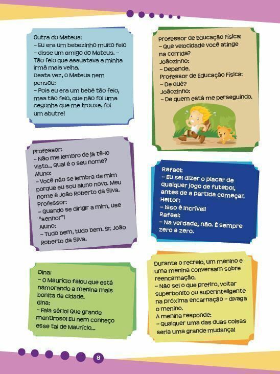 Piadas para Rachar o Bico - Roxo - Editora Fundamento livro_infantil